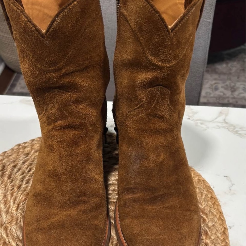 Tecovas Tan Leather Boots